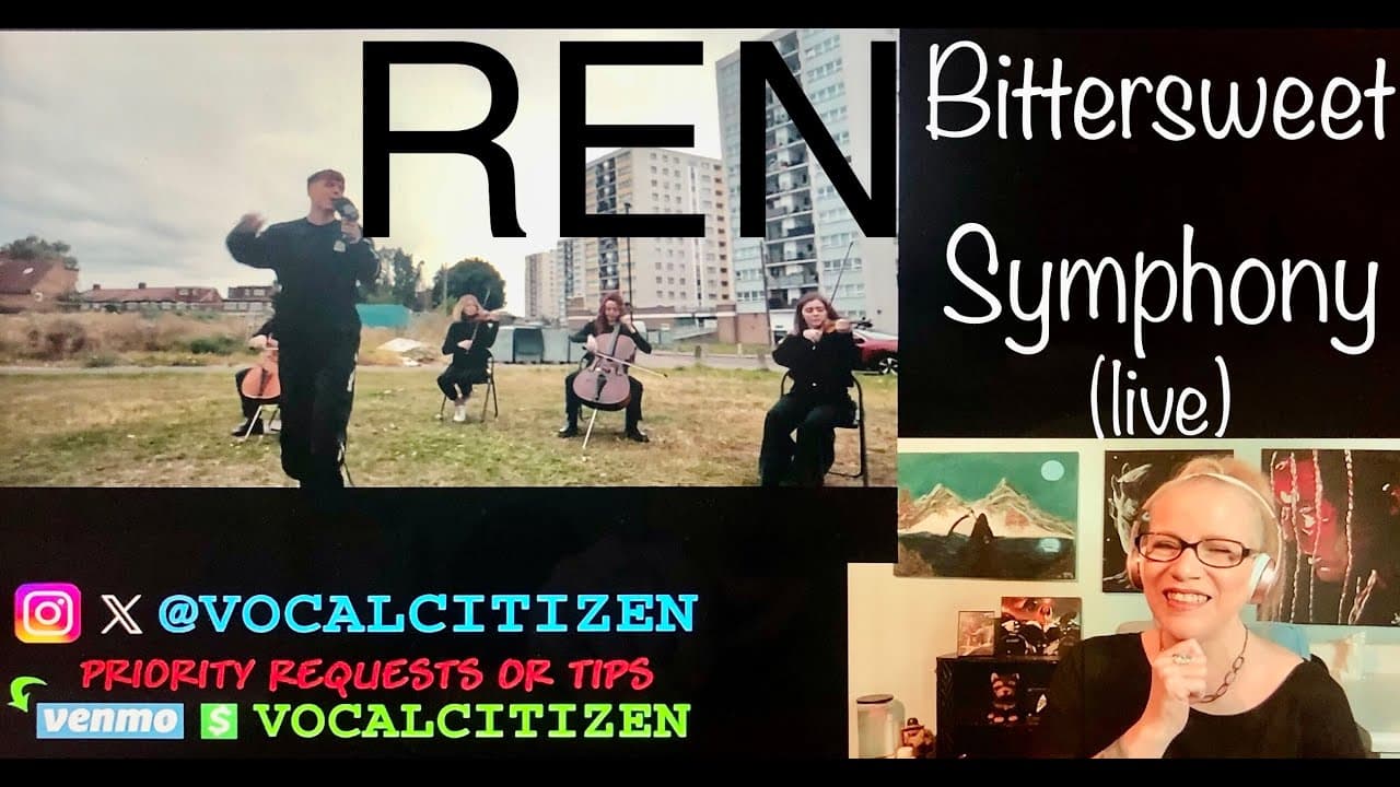 REN - Bittersweet Symphony (Live) reaction