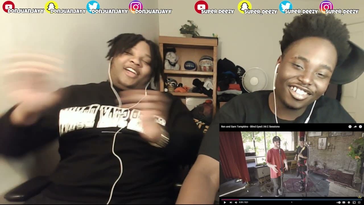 CRAZY VOCALS!!!  BLOODLINE Reacts to REN & SAM TOMPKINS - BLIND EYED
