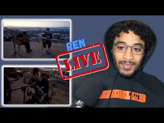 REN REACTION | FIRST TIME WATCHING Ren - Murderer (Live Acoustic Video)