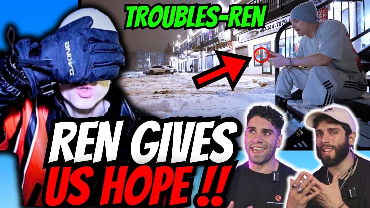 TROUBLES - Ren | First Time REACTION !! Can't Believe This Was A TRUE STORY !! Twin Rappers React