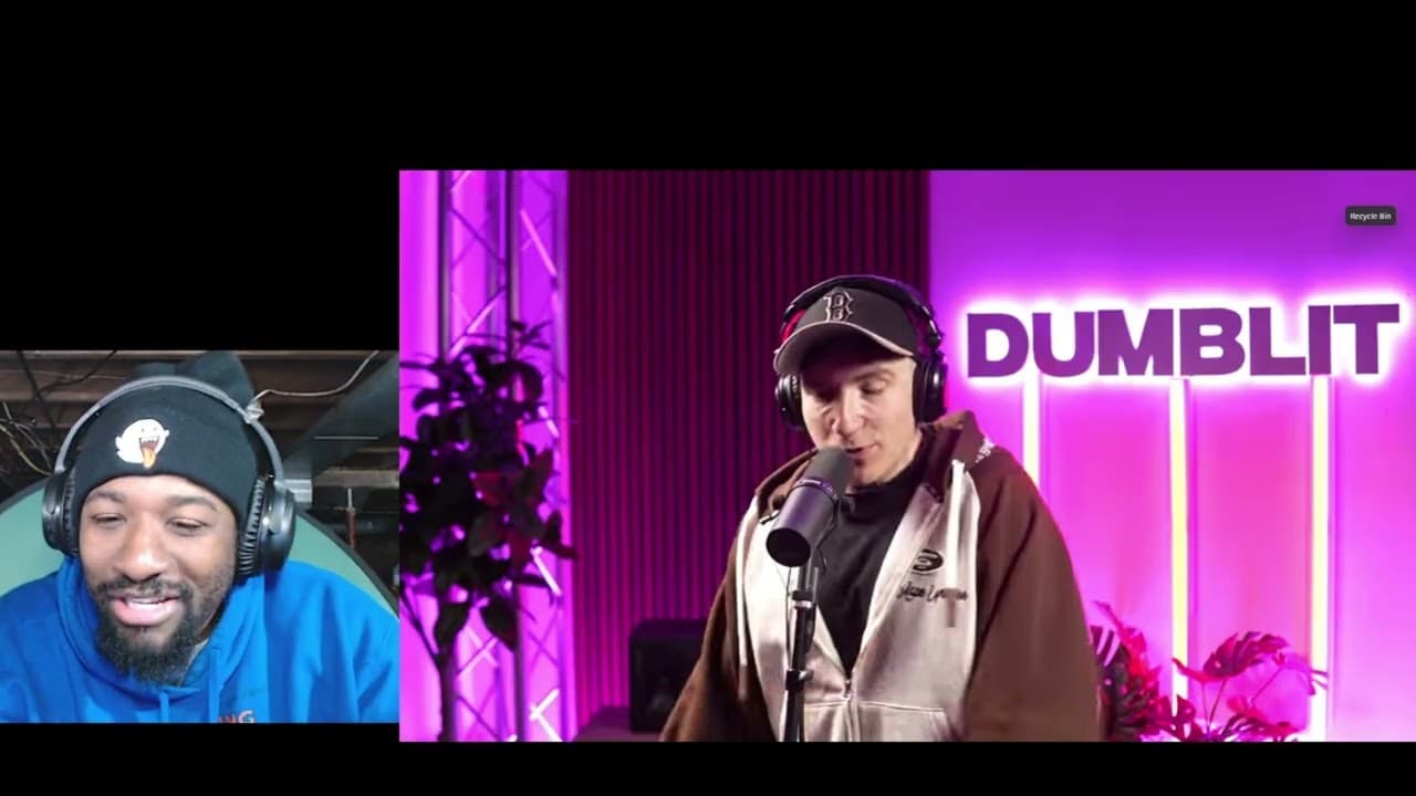 TOKEN WITH ANOTHER ONE!!! DUMBLIT FREESTYLE LIVE REACTION