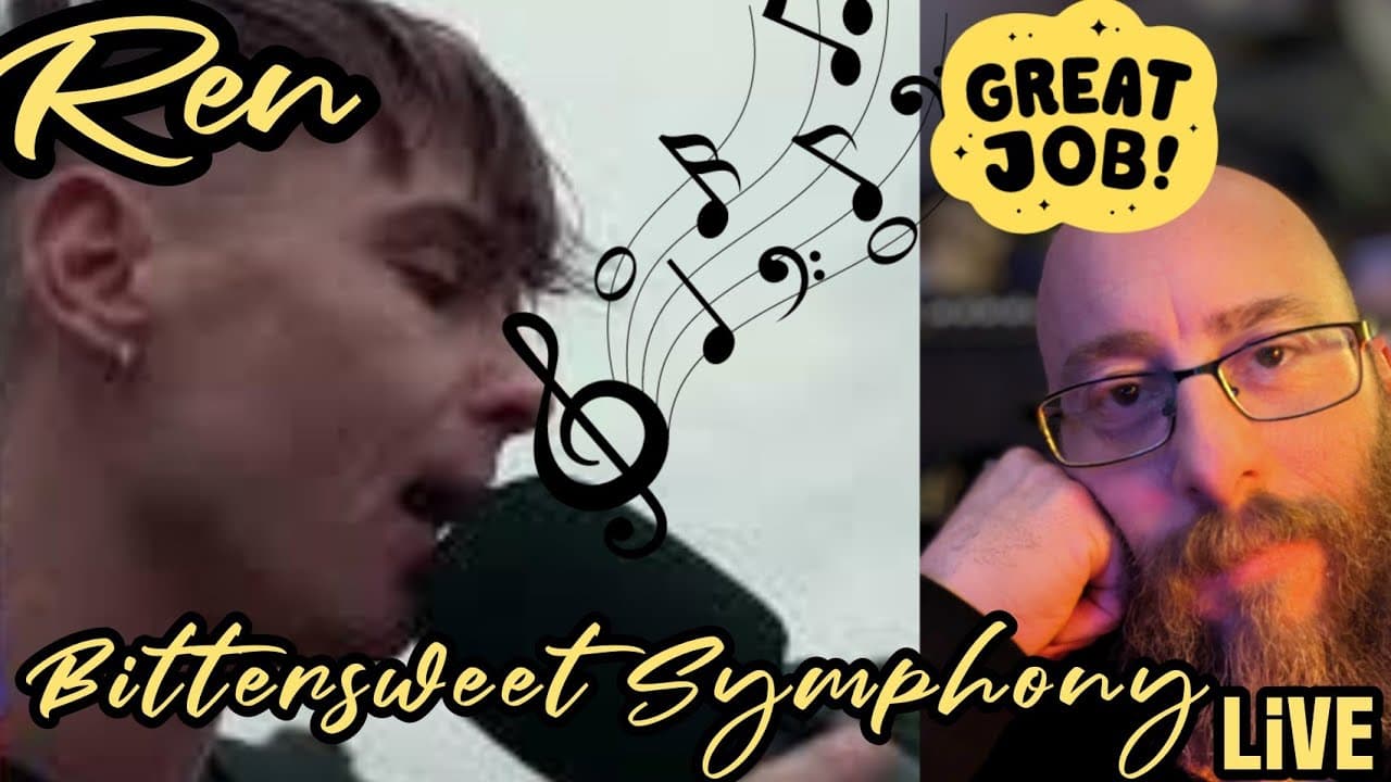 Ren Bittersweet Symphony (Live) Reaction 🔥 Love It!