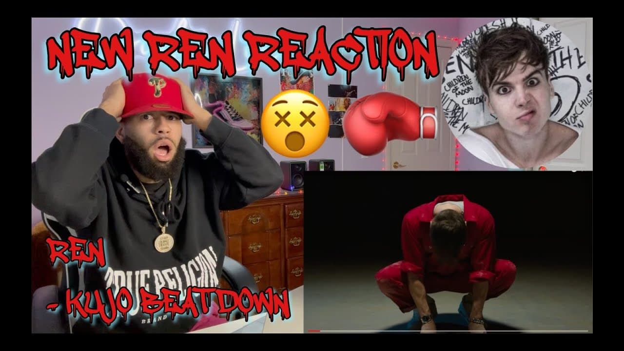 OMG, THEY WOKE UP THE BEAST! |  Ren - KUJO BEAT DOWN (REACTION!!!) #ren #rap #diss #reaction