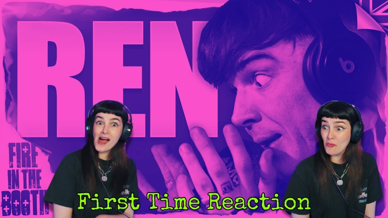 He Burned it DOWN... Fire In The Booth by Ren (First Time Reaction)