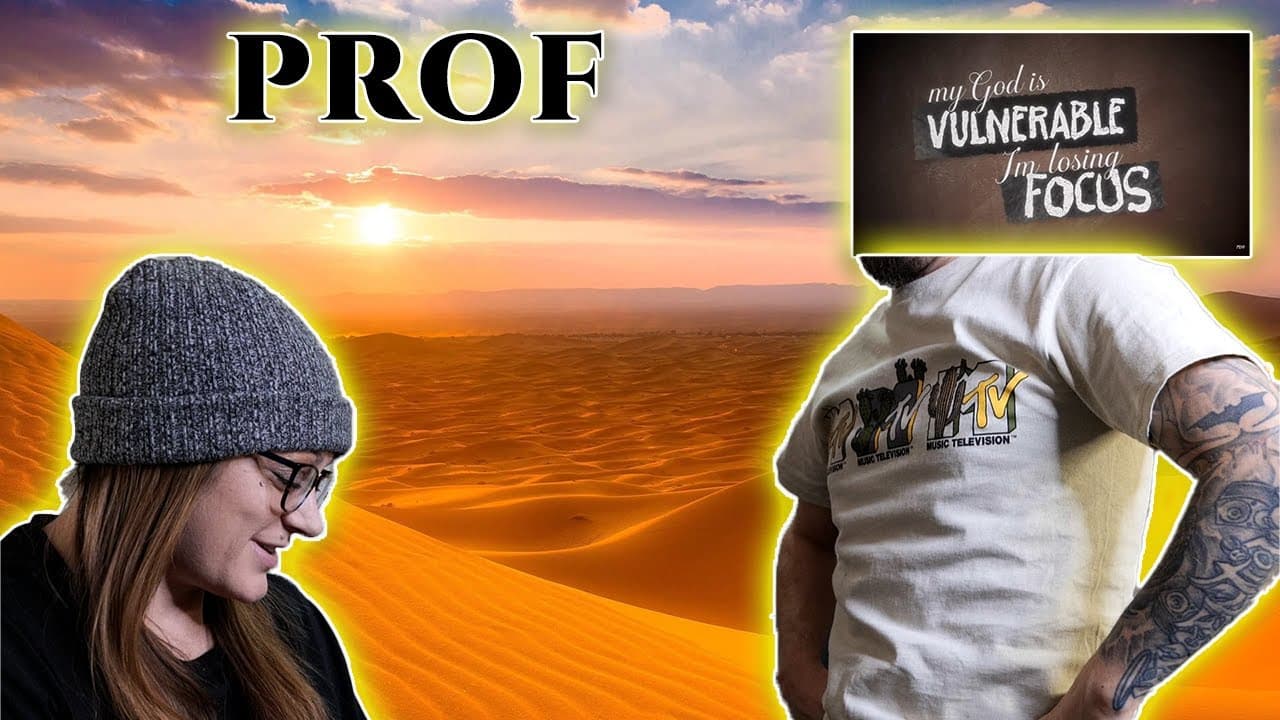 Vulnerable God (Official Lyric Video) | (Prof) - Reaction!