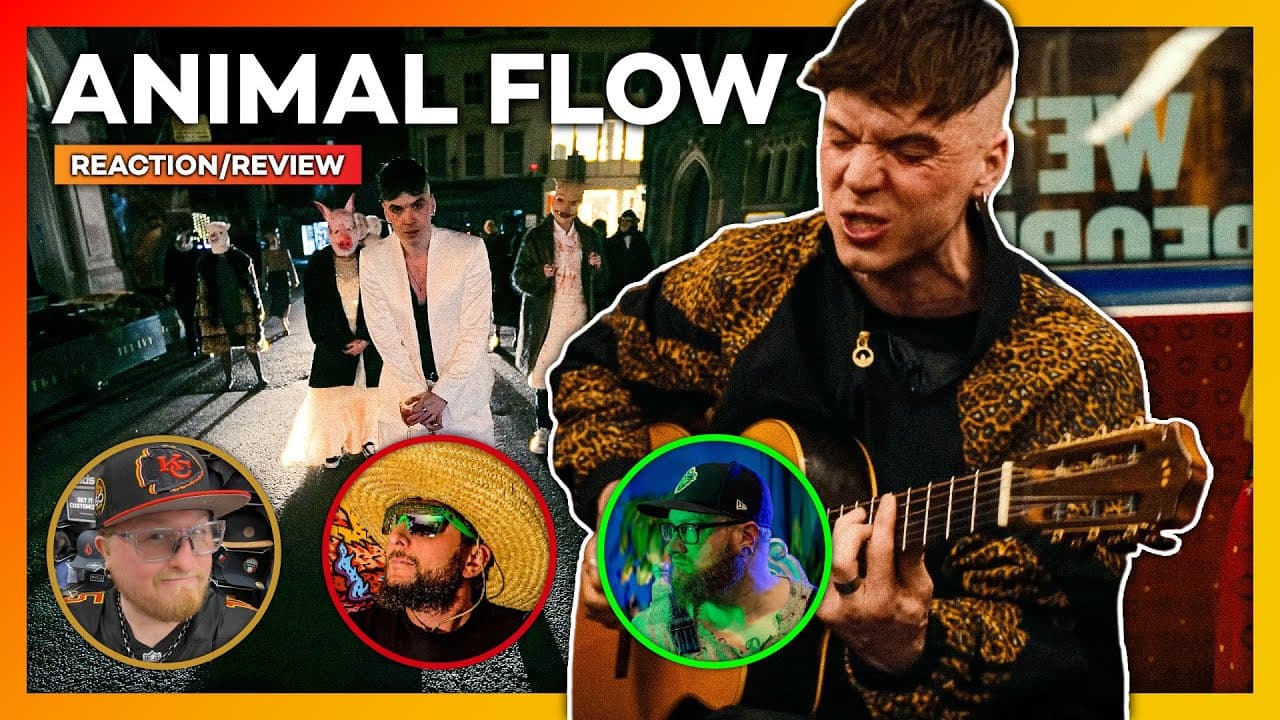 Absolutely MANIACAL!!! Ren - Animal Flow (Rap + Acoustic) Reaction & Review - Fail or Fire?