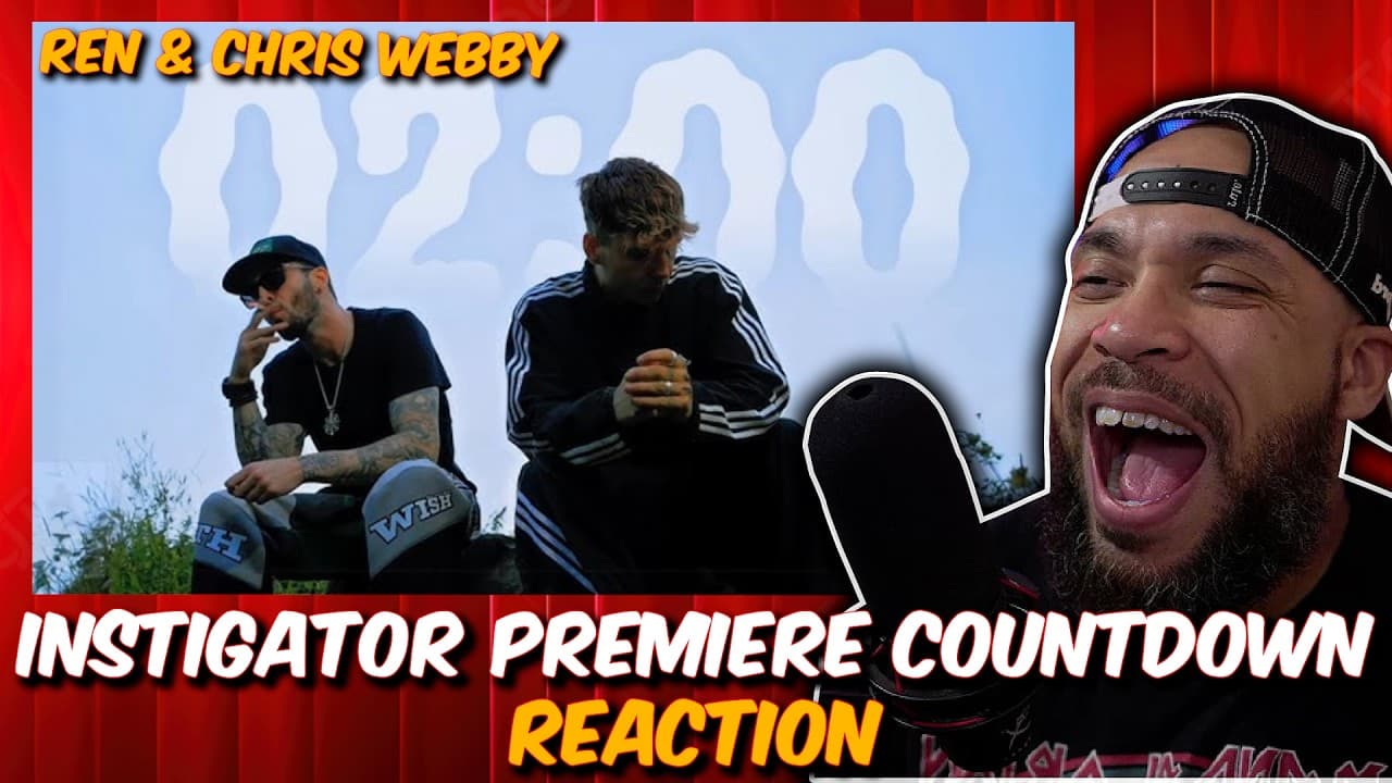 First Time REACTION tot Ren & Chris Webby "Instigator PREMIERE COUNTDOWN" - This Is So FUNNY!