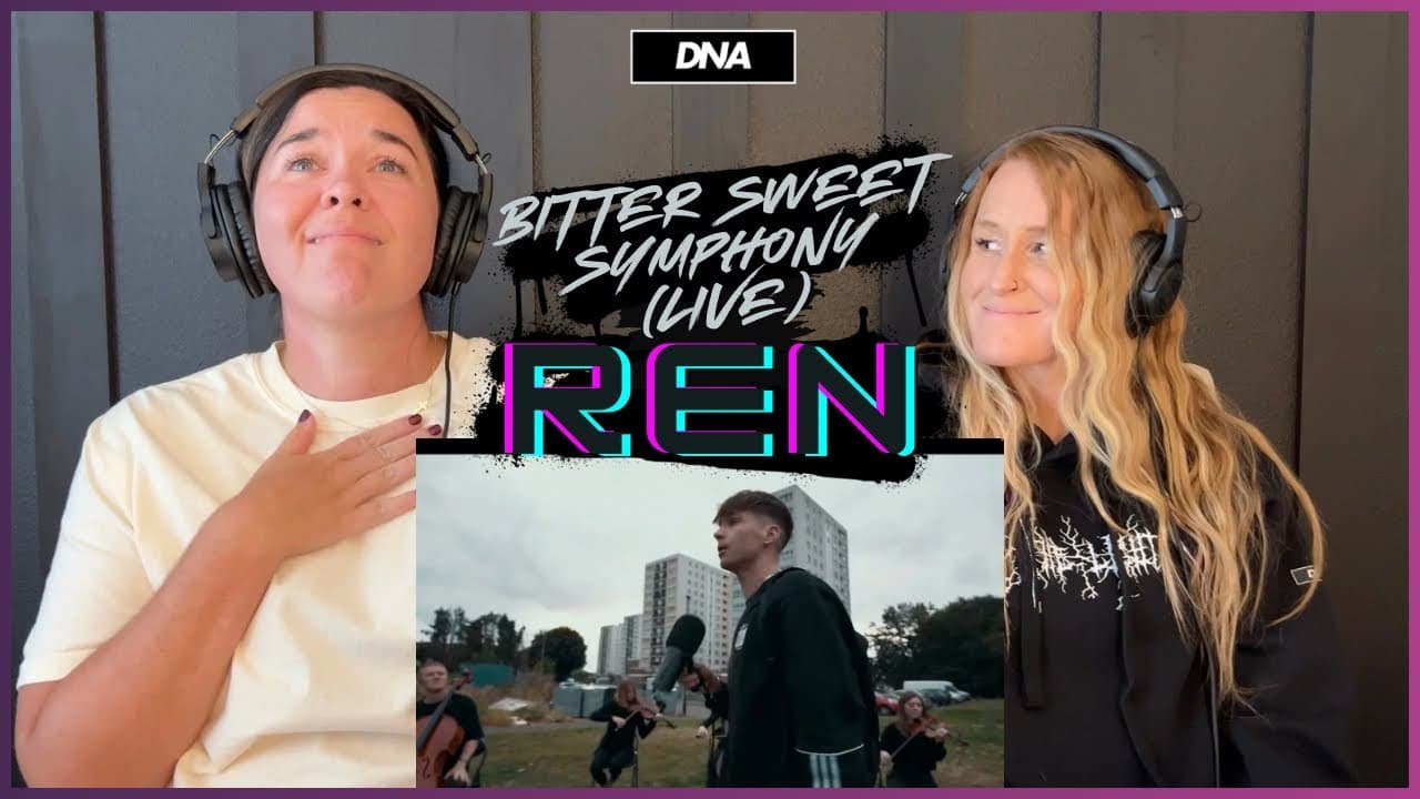D'N'A Reacts: Ren | Bitter Sweet Symphony (LIVE)