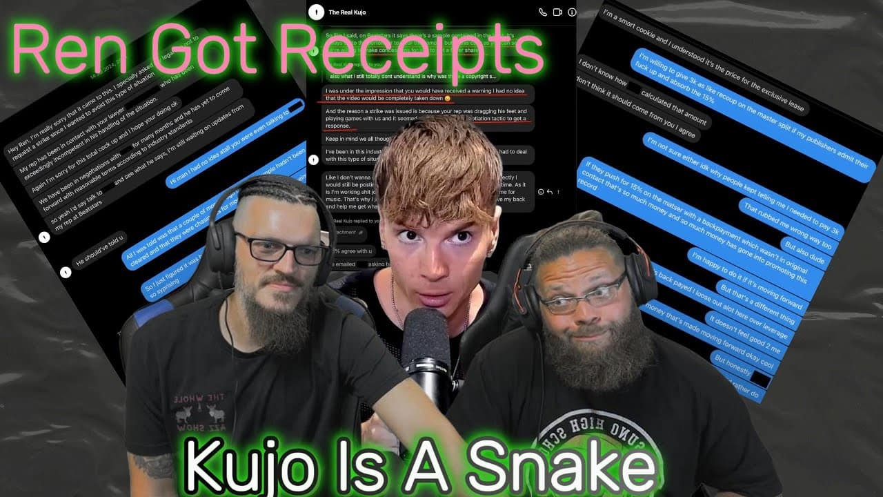 Ren Telling It Like It Is! Kujo you dog For This! #newvideo #podcast #likeandsubscribe #renreaction