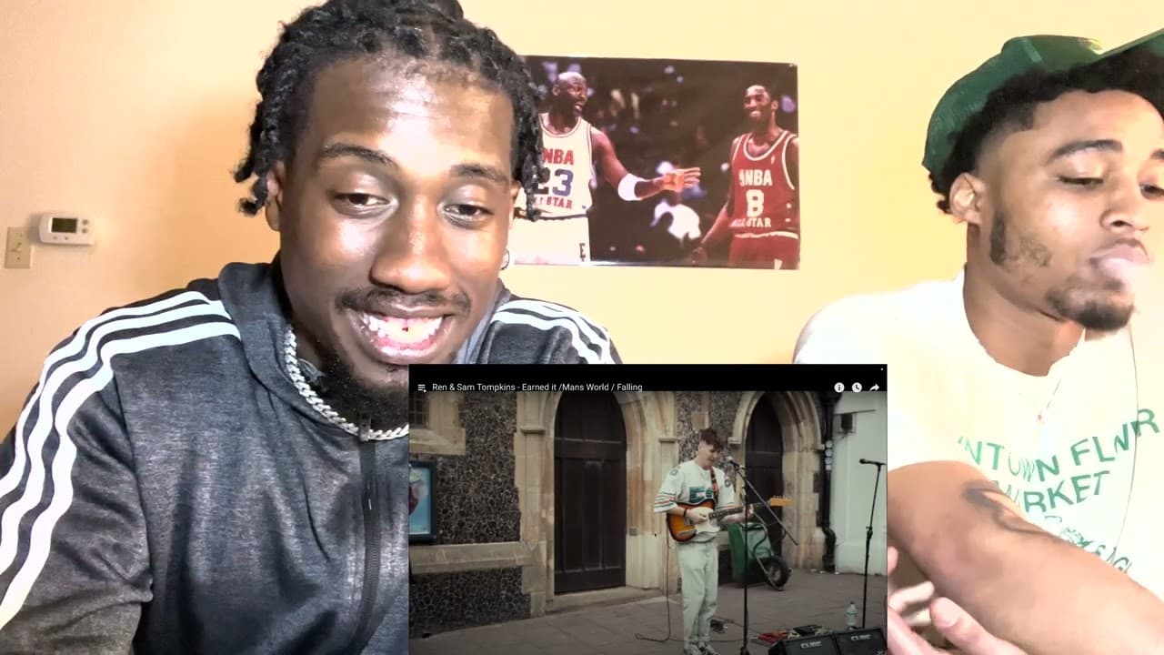 THIS DUO IS CRAZY!! FIRST TIME HEARING Ren & Sam Tompkins - Earned it /Mans World / Falling REACTION