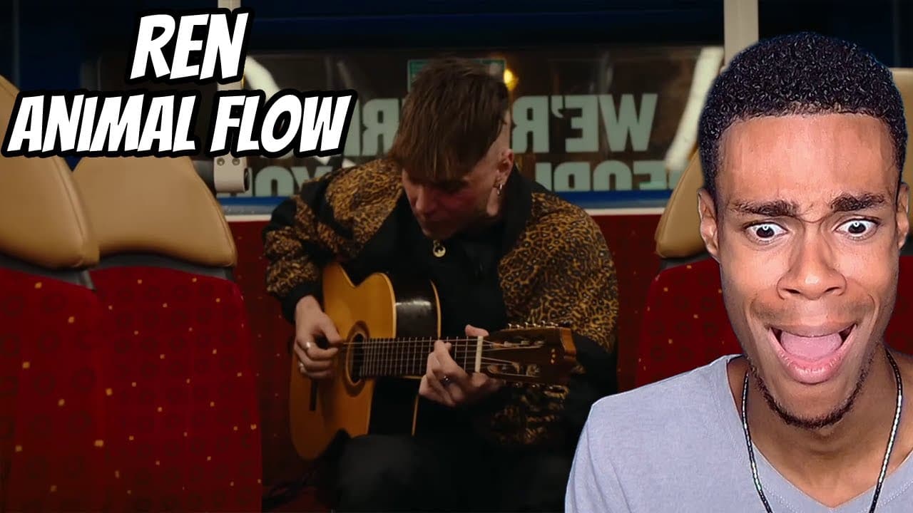 Ren - Animal Flow (live acoustic) | REACTION