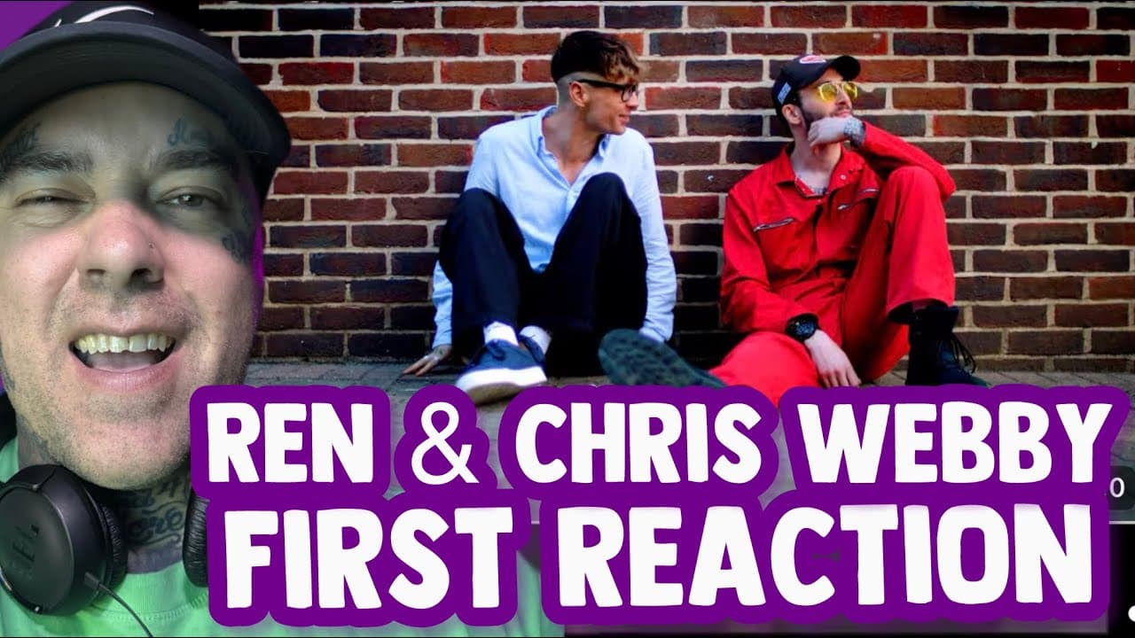 Rapper FIRST TIME REACTION to Ren & Chris Webby (Neurodivergent)