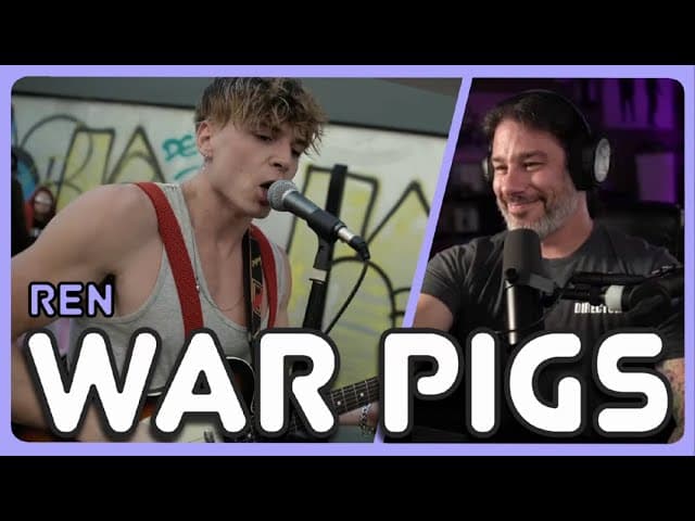 Director Reacts - The Big Push - 'War Pigs' (Cover)
