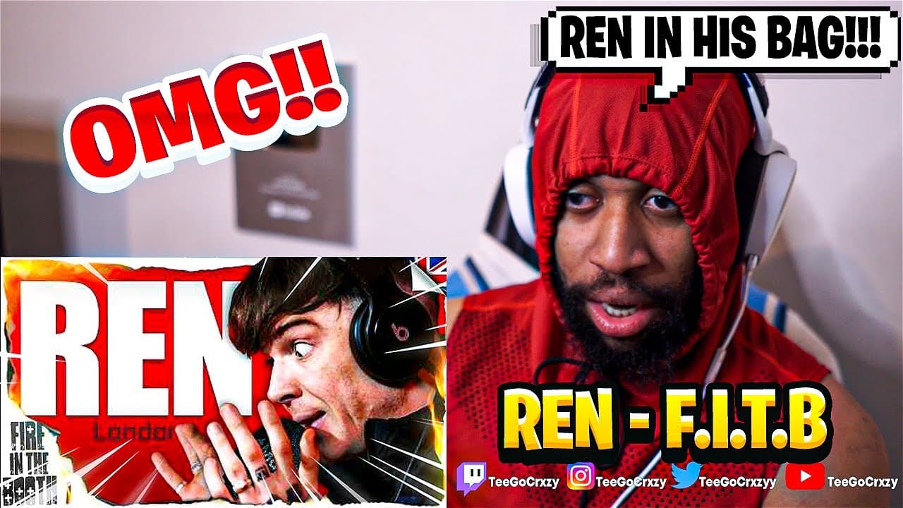 UK WHAT UP🇬🇧!!! SPIDER-REN!!! REN - Fire in the Booth 🇬🇧 (REACTION)