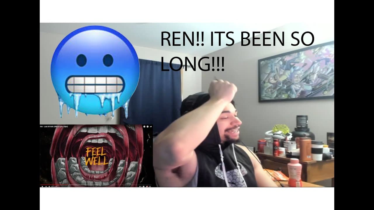 REN IS BACK!! | Ren - Lost All Faith (Official Lyric Video) (Reaction)