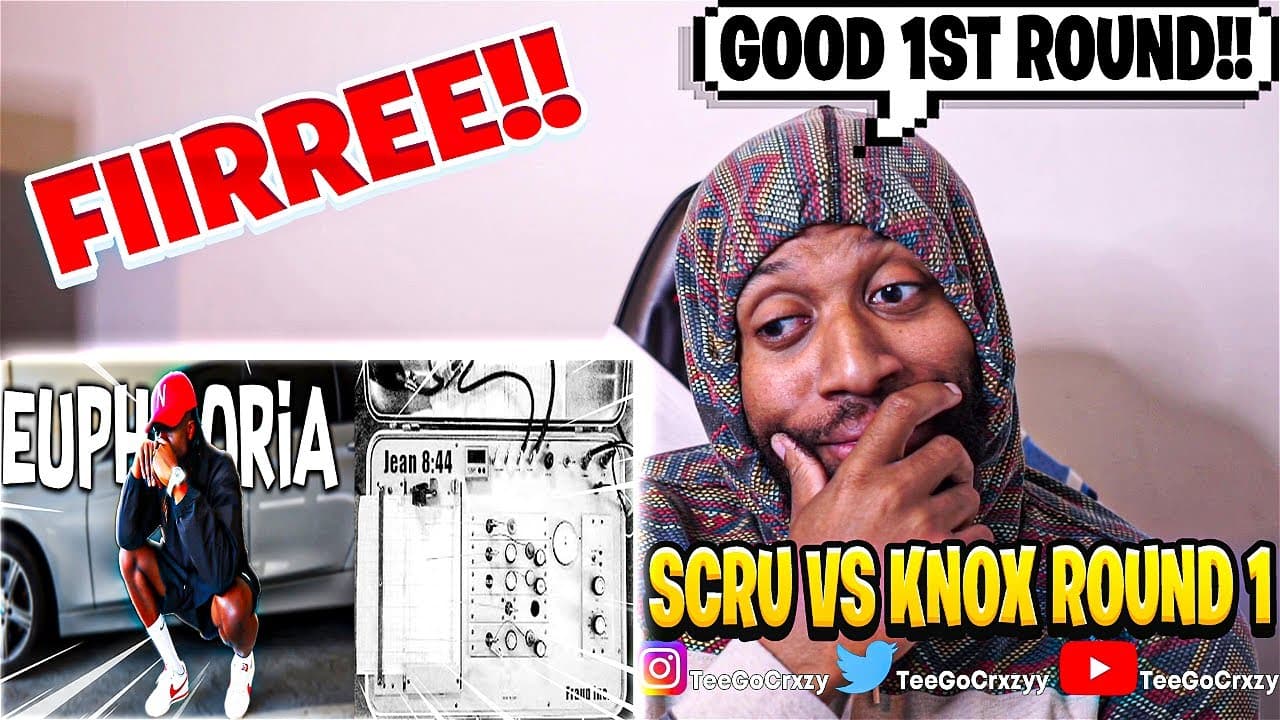 ROUND 1!!! Scru Face Jean - Euphoria Remix vs Knox Hill - "Not Like Us" Remix (REACTION)