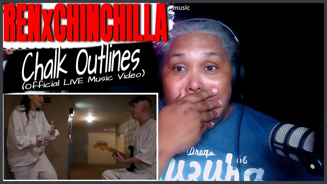 Ren X Chinchilla - Chalk Outlines (live) - Reaction