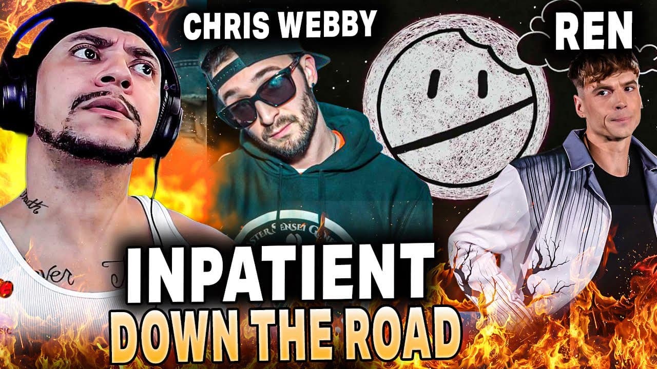 WASN'T EXPECTING THIS AT ALL!!! Ren & Chris Webby (Inpatient) - Down The Road (LIVE REACTION)