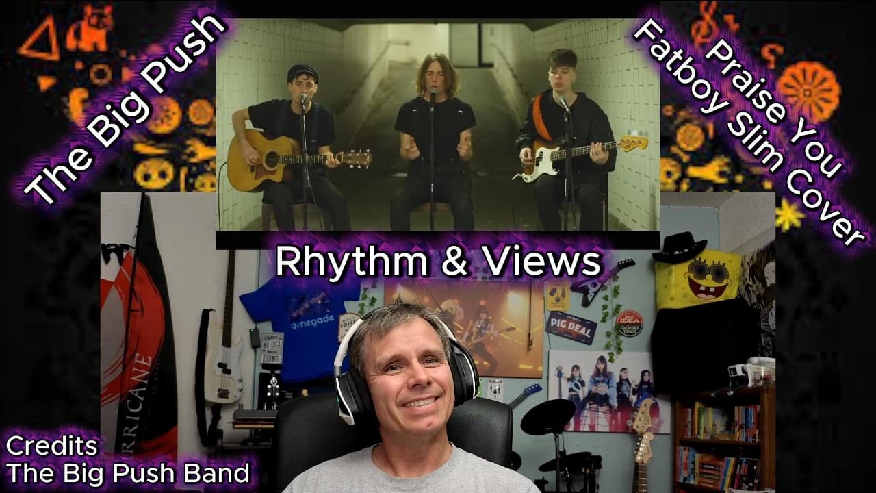 🔥 The Big Push 'Praise You'  Fatboy Slim Cover 🔥 #reaction #renmakesmusic #Reaction