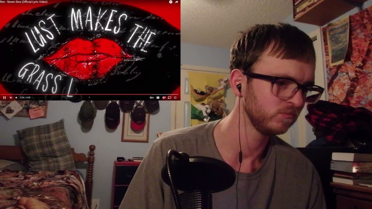 Reaction to Ren - Seven Sins (Official Lyric Video)