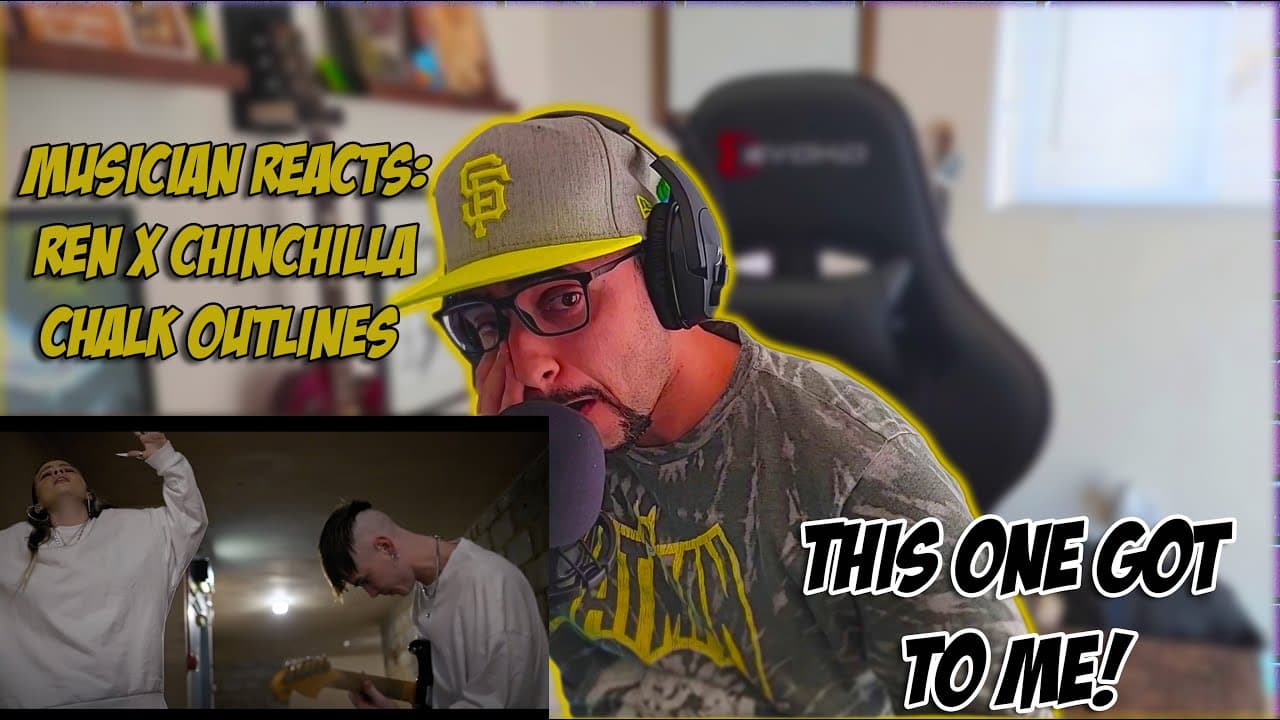 Musician reacts to Ren X Chinchilla - Chalk Outlines #ren #reaction