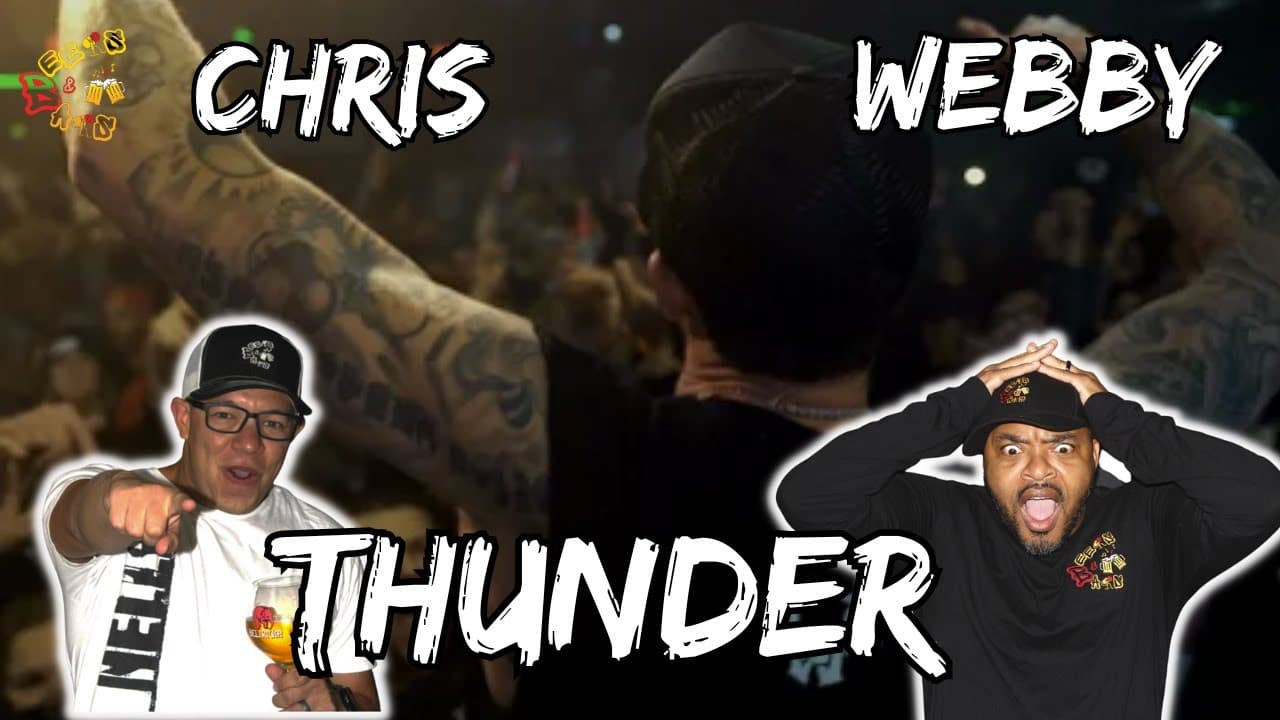 CHRIS WEBBY MAKING IT RAIN!!!!!!!! | Chris Webby - Thunder Reaction
