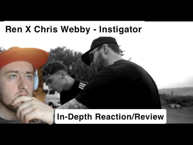 (Ren x Chris Webby) - Instigator - REACTION | That Was One Hell Of A Statement!