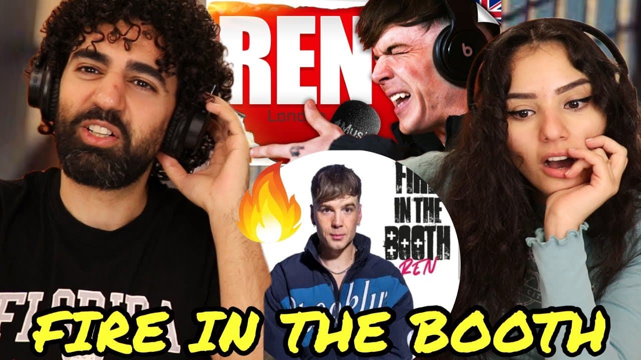 We react to REN - Fire in the Booth | REACTION