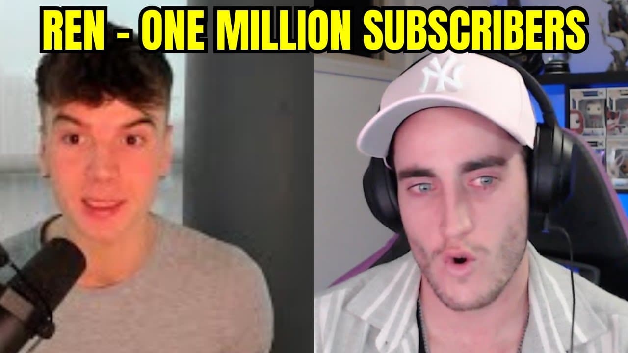 REN - "DEFINING SUCCESS" ONE MILLION SUBSCRIBER SPEECH (REACTION)
