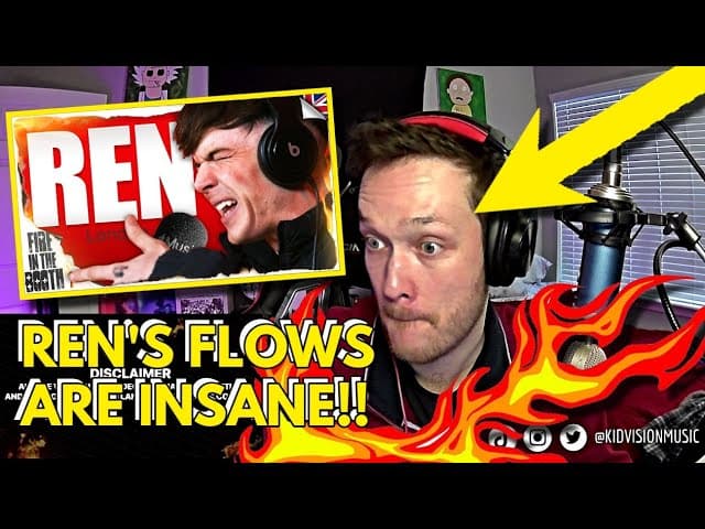 REN - FIRE IN THE BOOTH: Reaction & Review!!