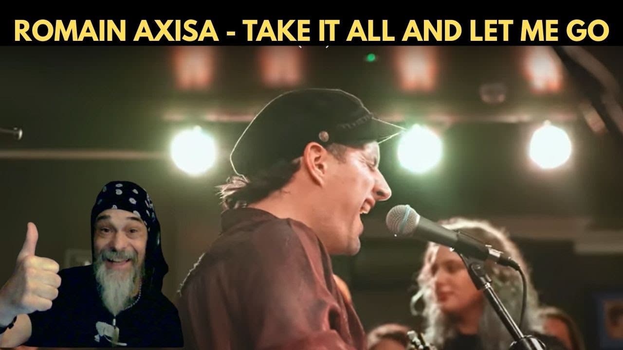ROMAIN AXISA - 'TAKE IT ALL AND LET ME GO' - SO MUCH SOUL! BEAUTIFUL! - METAL MUSICIAN - (REACTION)