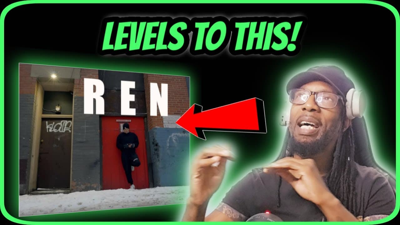 🔥DUDE IS DOPE!! | Ren - Halftime (Nas Retake) | First Time Reaction | Bar.Miztah