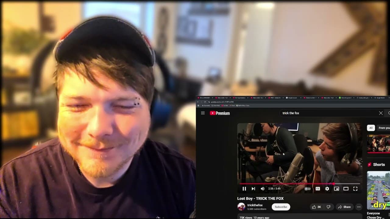 Second try at Trick the Fox, Lost boi Ren reaction