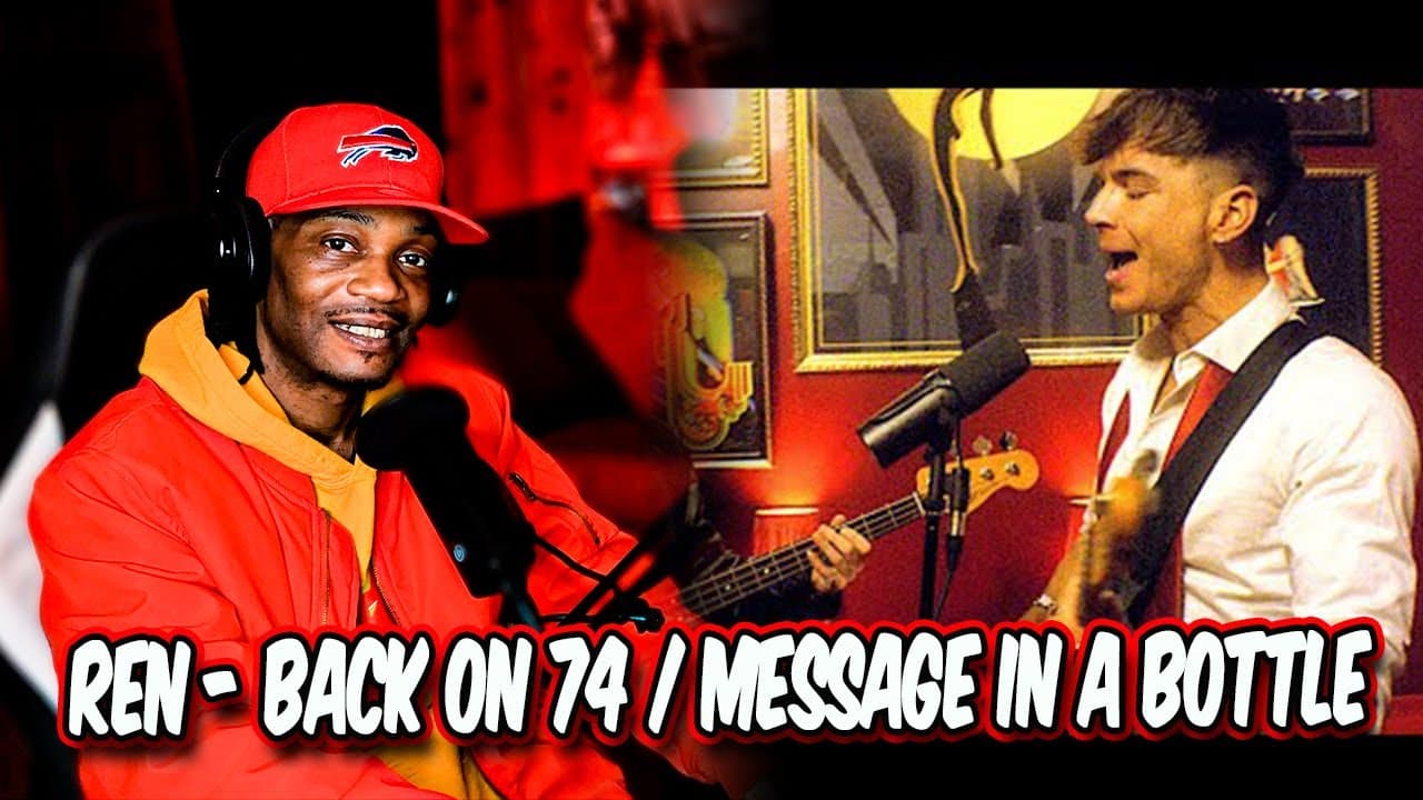 HoodFacts TV Reacts to Ren - Back on 74  Message In A Bottle