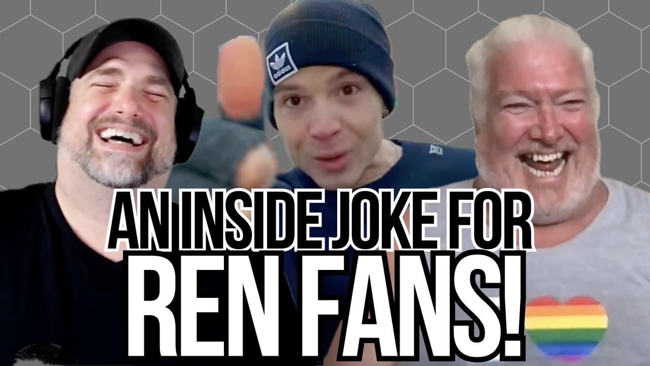 INSIDE JOKE for REN FANS! - What could've made us laugh so hard?! - WAIT FOR IT!