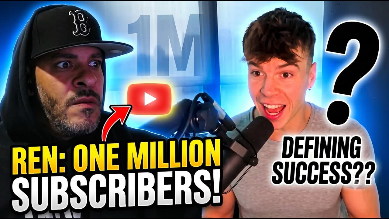 Ren   ONE MILLION SUBSCRIBERS   Defining success REACTION by Perry3xStudios