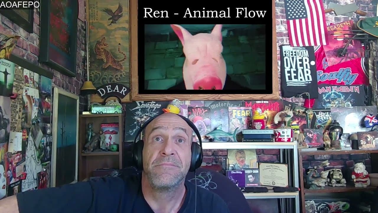 Ren - Animal Flow & Trailer - Reaction with Rollen