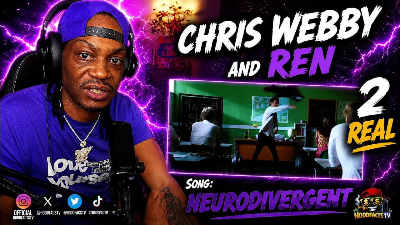 HoodFacts TV Reacts to | (Ren x Chris Webby) - Neurodivergent