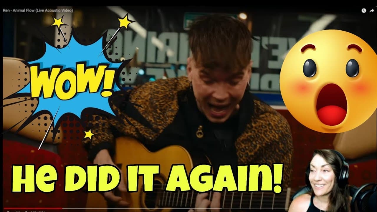 How did he top the original?! Ren - Animal Flow (Live Acoustic Video)