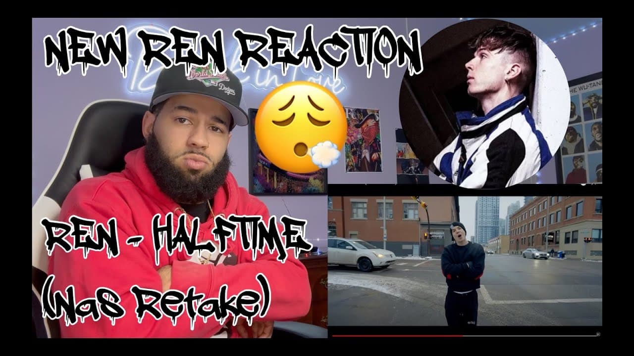 YOOO, HE MAKES IT LOOK SO EASY!!! | Ren - Halftime (Nas Retake) [VibeWitTyREACTION!!!}