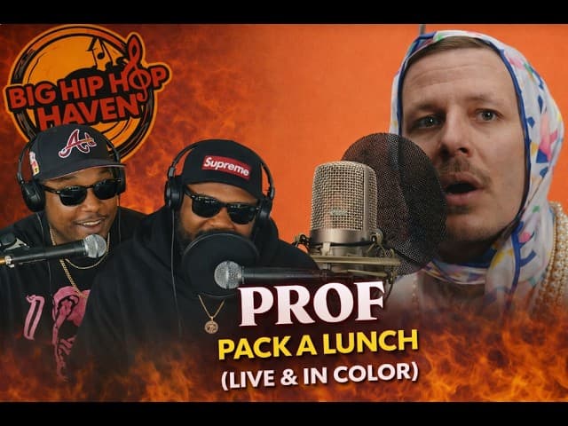 PROF - Pack A Lunch  (Live & In Color) 🔥🎤🐐 First Time Reaction