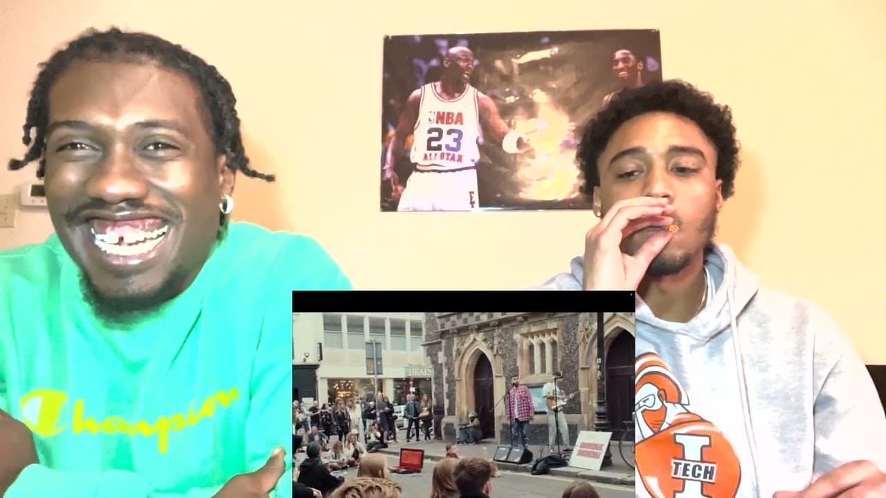 FIRST TIME HEARING Ren & Sam Tompkins - Walking on the moon / No diggity REACTION