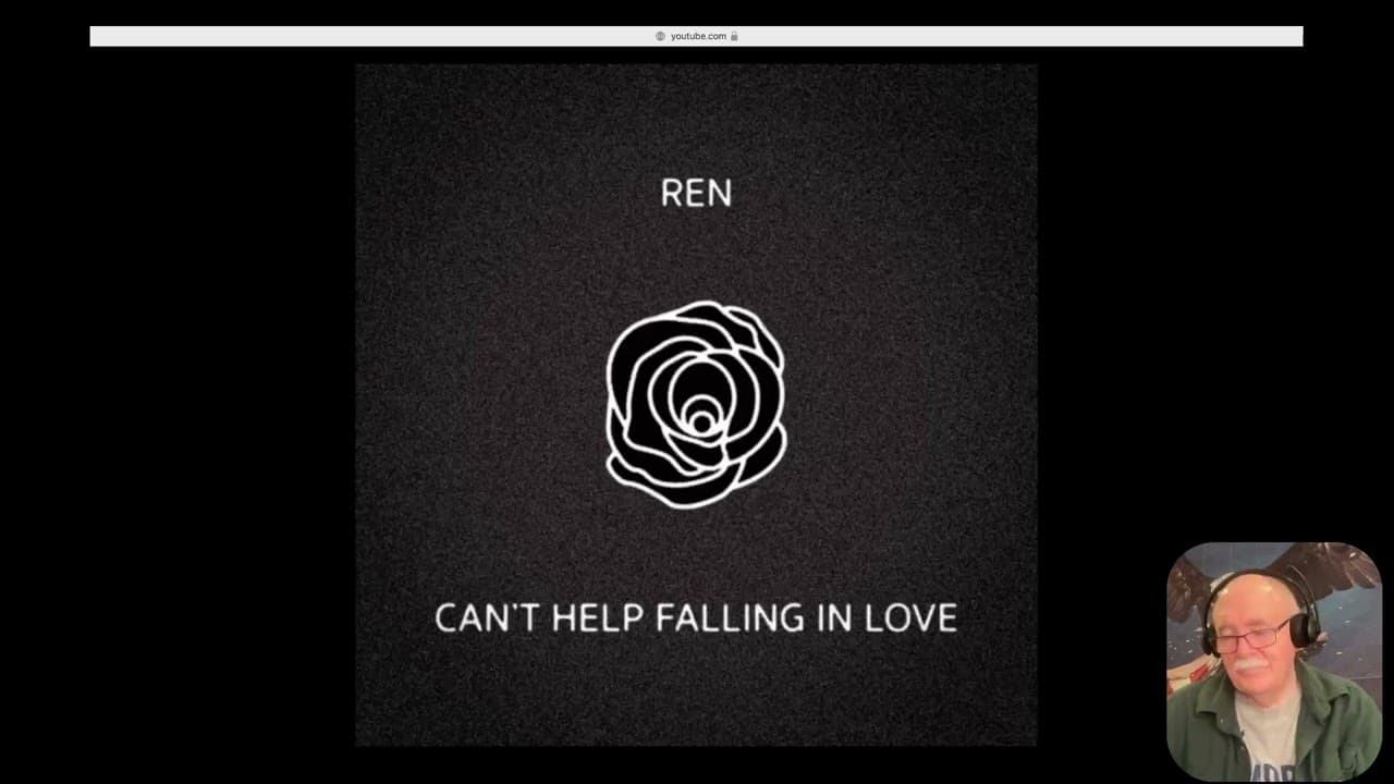 Ren - Can't Help Falling In Love -(Elvis Cover) - Requested reaction