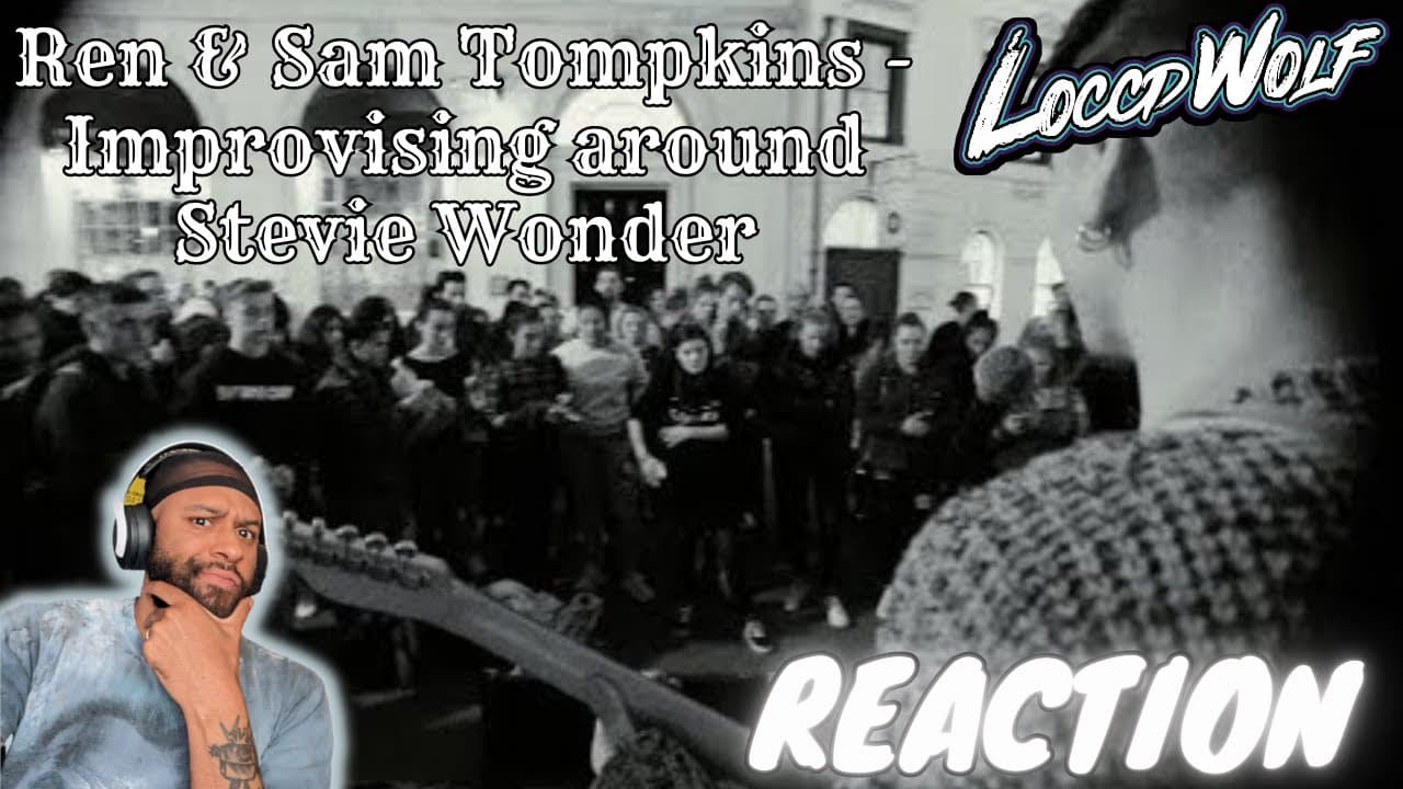 THEY ARE ALIENS! | Ren & Sam Tompkins - Improvising around Stevie Wonder (REACTION)