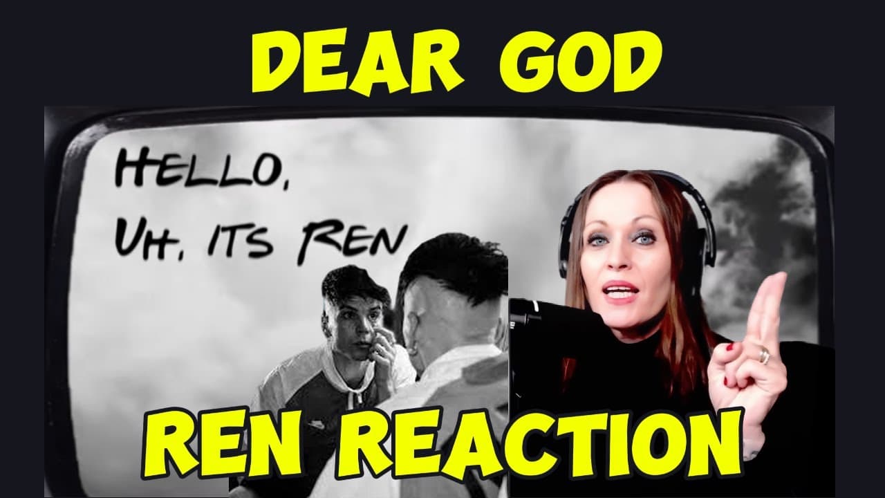 Ren Reaction– Dear God: A Chaotic Descent & Innocent Bargain for Heaven & Hope | 🧠🌶️