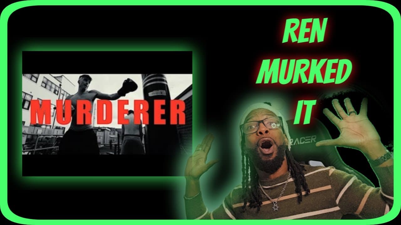 REN AIN'T PLAYIN"!! | Ren - Murderer "Official Music Video" | Reaction | Bar.Miztah
