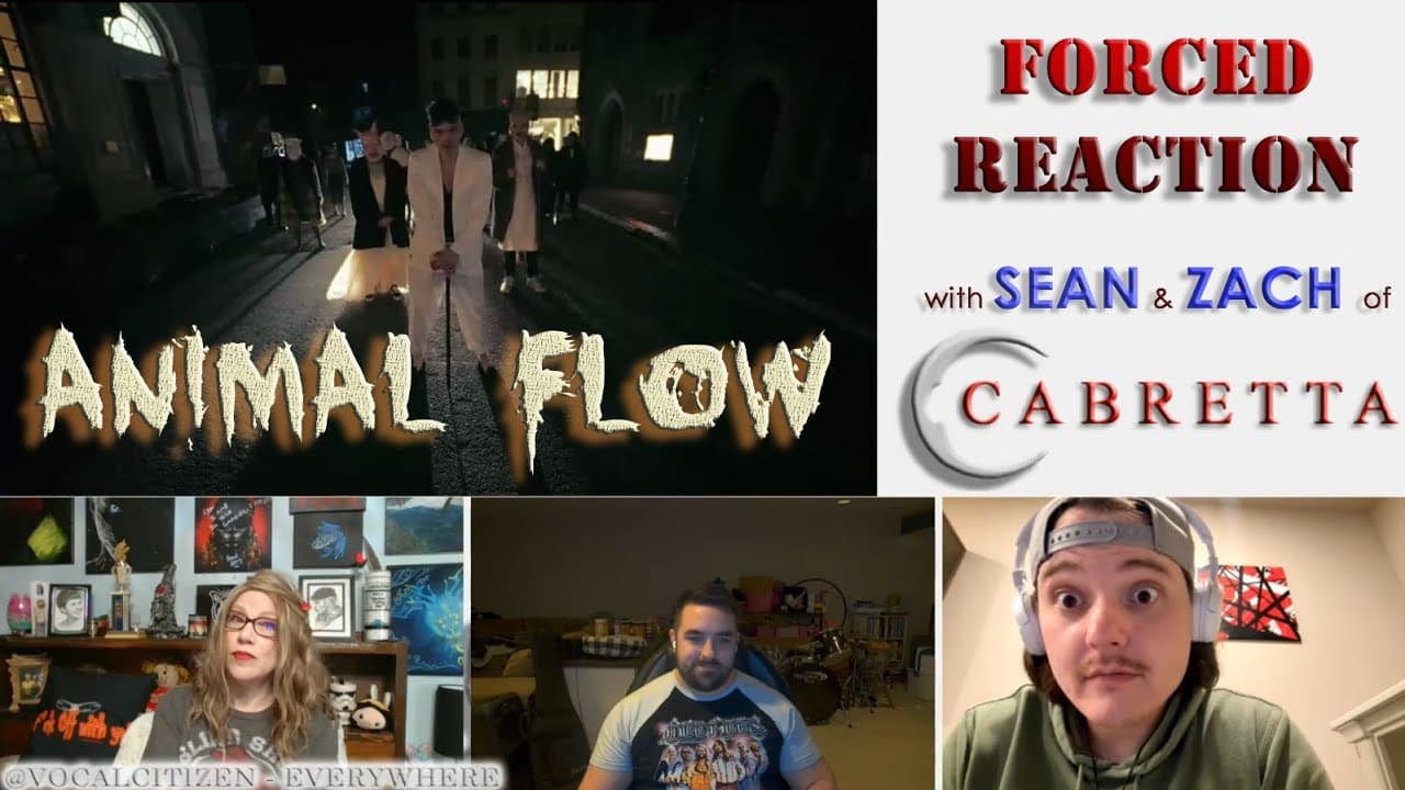 REN - Animal Flow reaction with CABRETTA's Sean & Zach