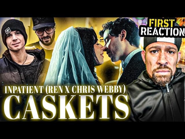 REN & CHRIS WEBBY really EVOKE emotion with THIS! Rapper FIRST REACTION to CASKETS...