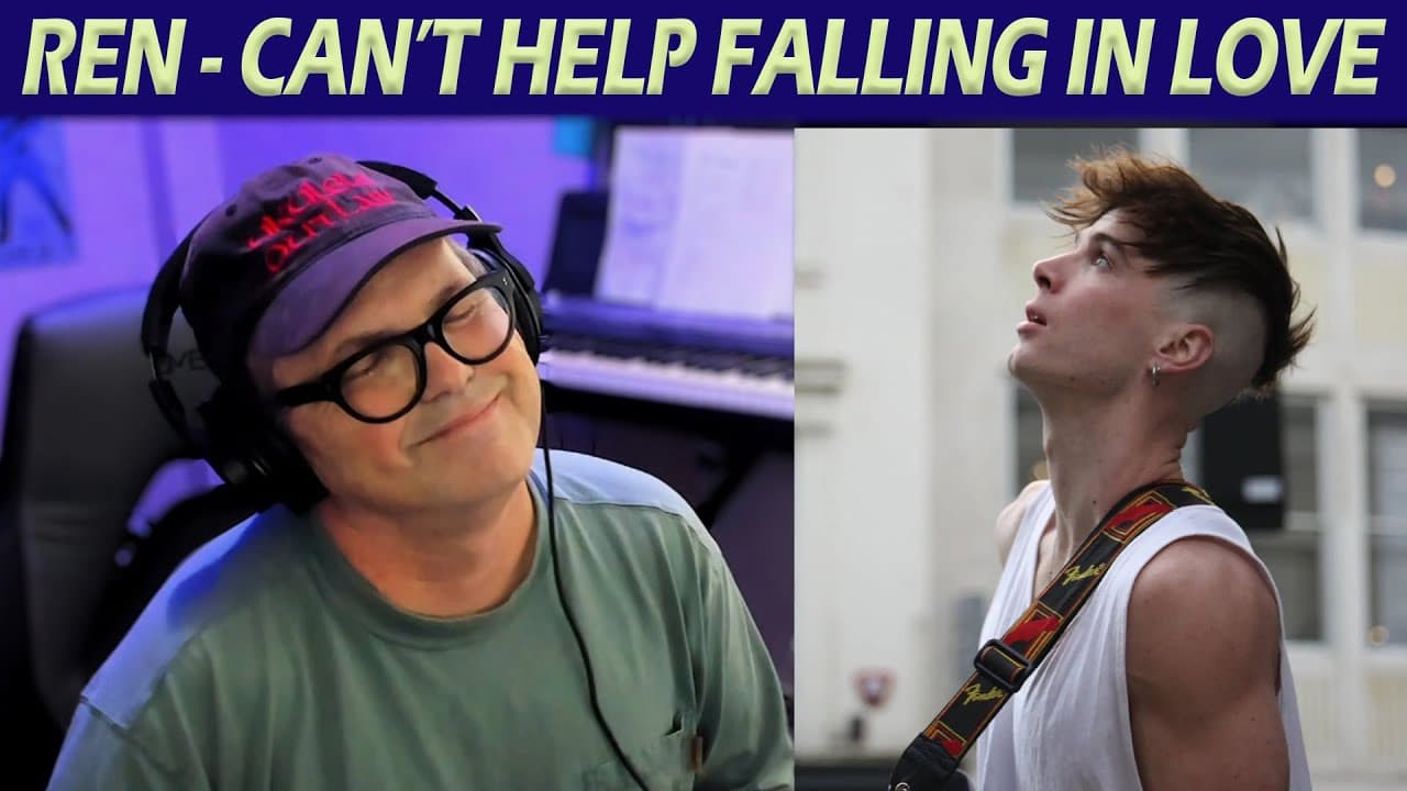Ren - Can't Help Falling in Love with You. First reaction.    #ren #reactionvideo  #elvispresley
