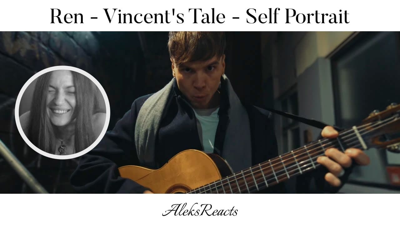 Ren - Vincent's Tale - Self Portrait | Reaction | VINCENT AS EVERYMAN IN HIS "CAFÉ TERRACE AT NIGHT"